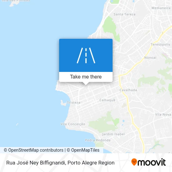Rua José Ney Biffignandi map