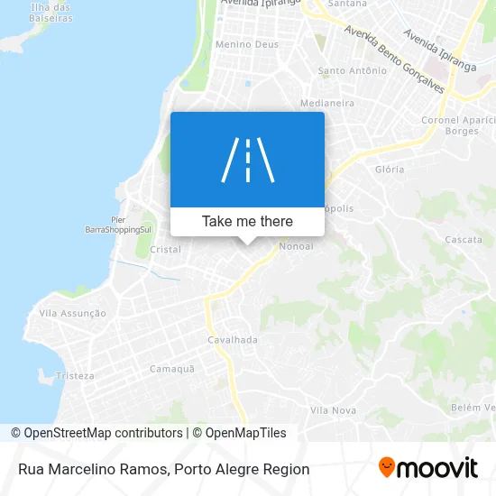 Rua Marcelino Ramos map