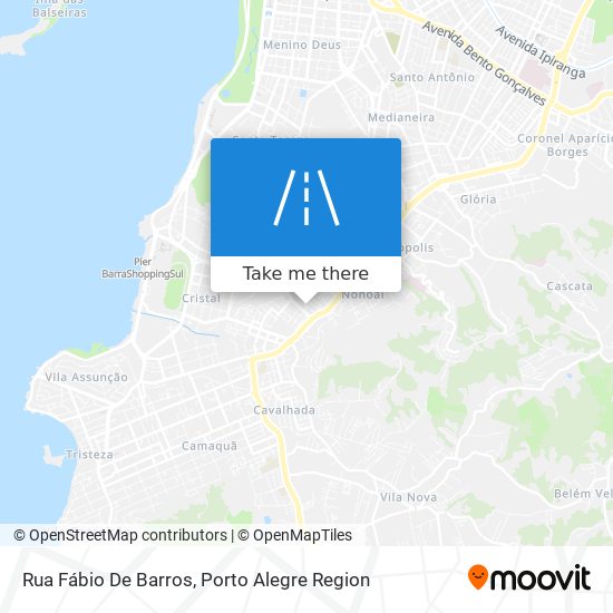 Mapa Rua Fábio De Barros