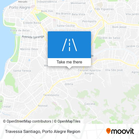 Travessa Santiago map