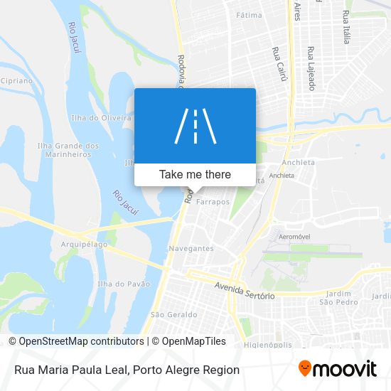 Rua Maria Paula Leal map