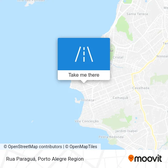 Rua Paraguá map