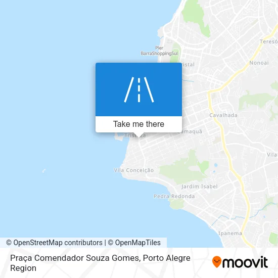 Praça Comendador Souza Gomes map