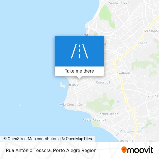 Rua Antônio Tessera map