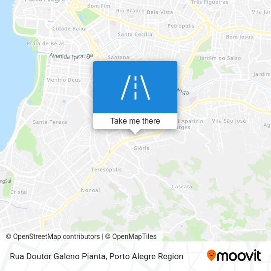 Rua Doutor Galeno Pianta map