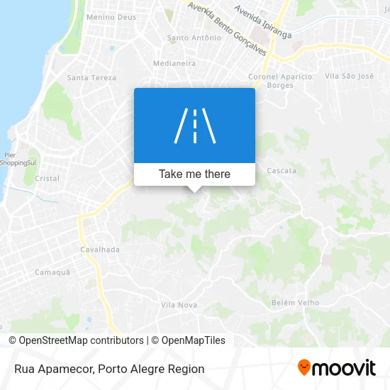 Rua Apamecor map