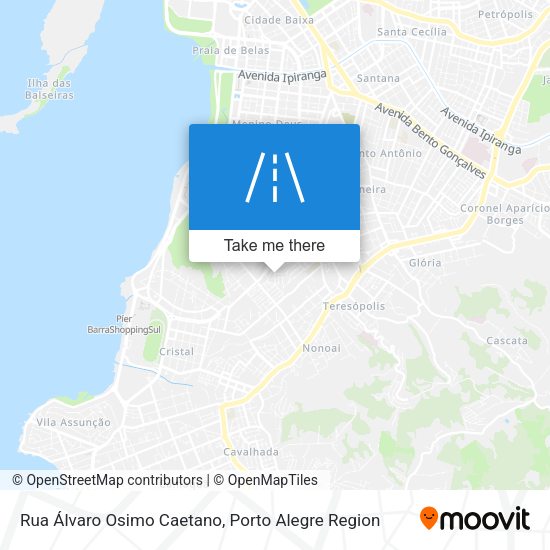 Rua Álvaro Osimo Caetano map