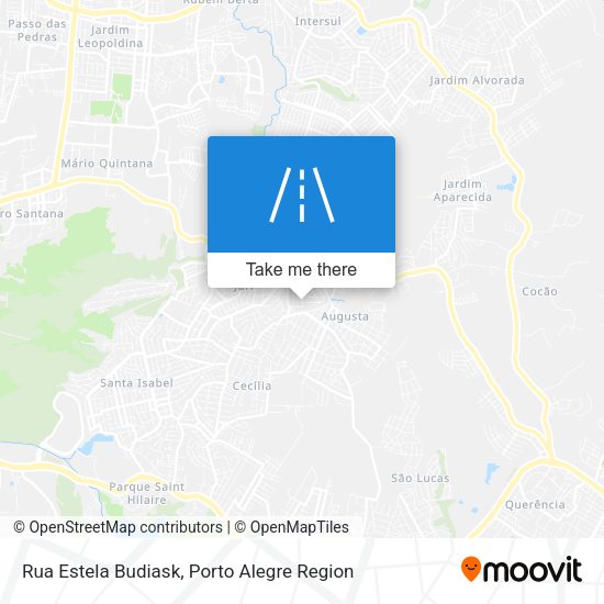 Rua Estela Budiask map