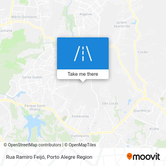 Rua Ramiro Feijó map