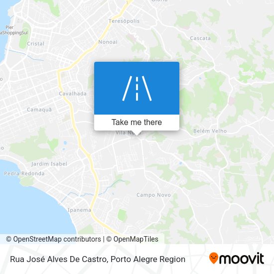 Rua José Alves De Castro map