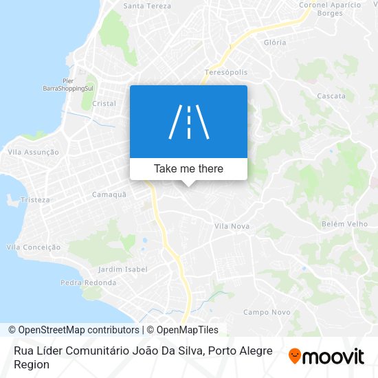 Rua Líder Comunitário João Da Silva map