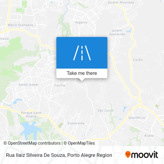 Rua Ilaiz Silveira De Souza map