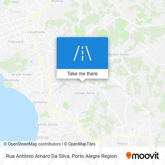 Rua Antônio Amaro Da Silva map
