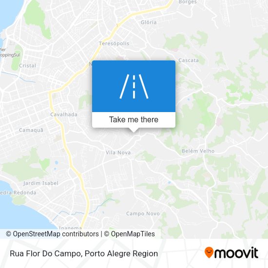 Rua Flor Do Campo map
