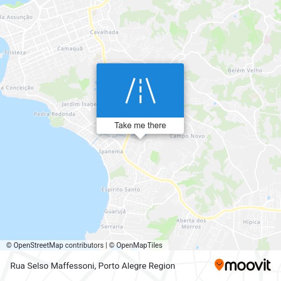 Rua Selso Maffessoni map