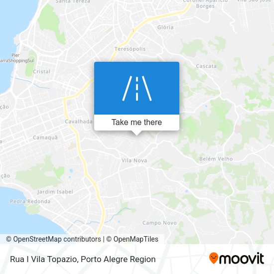 Rua I Vila Topazio map