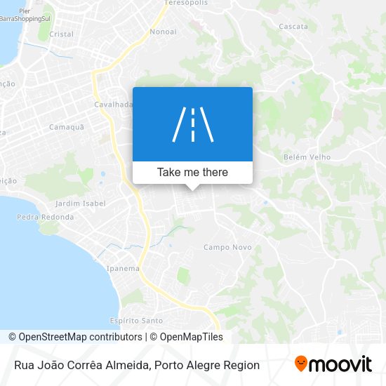 Rua João Corrêa Almeida map