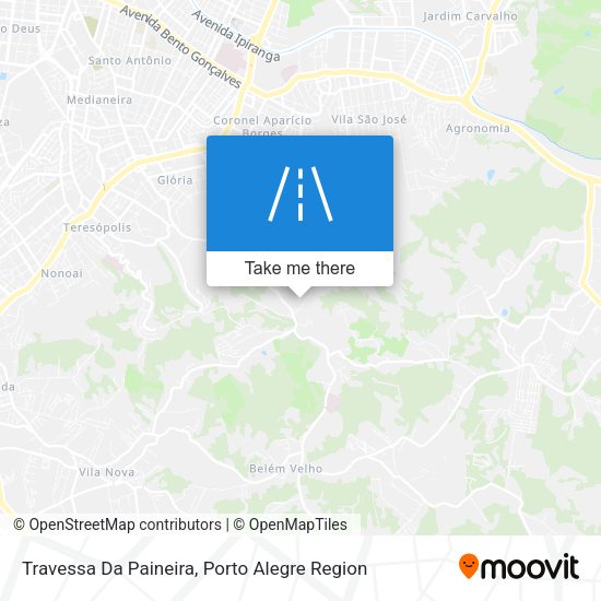 Travessa Da Paineira map