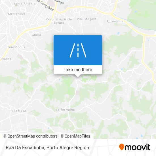 Rua Da Escadinha map