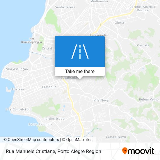 Rua Manuele Cristiane map