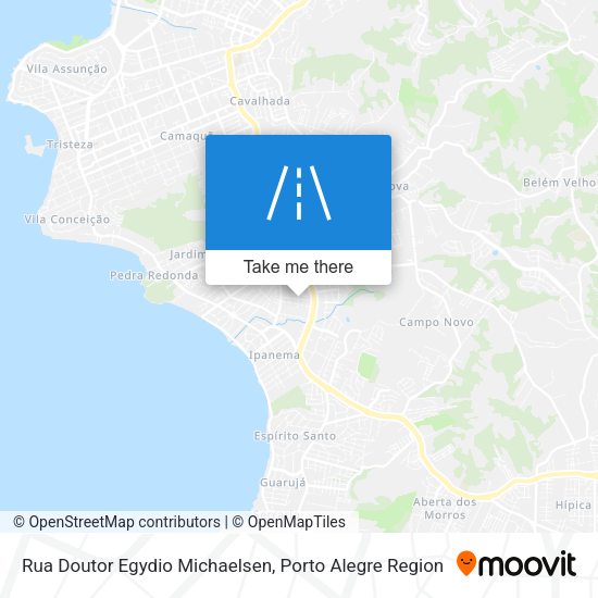 Rua Doutor Egydio Michaelsen map