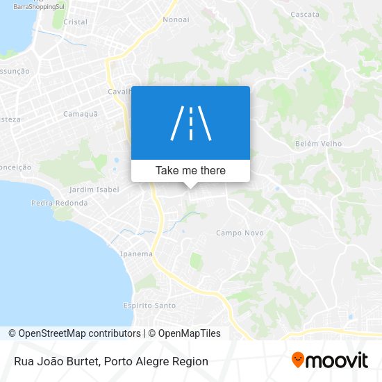 Rua João Burtet map