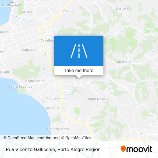 Rua Vicenzo Gallicchio map