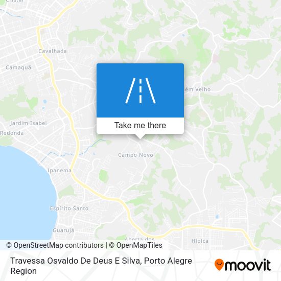 Travessa Osvaldo De Deus E Silva map