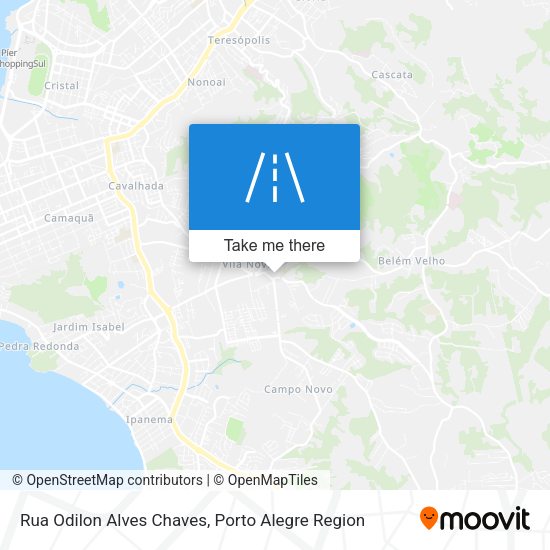 Rua Odilon Alves Chaves map