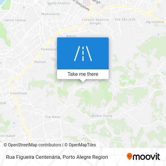 Rua Figueira Centenária map