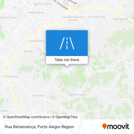 Rua Renascença map