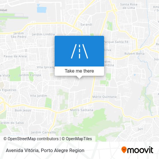 Avenida Vitória map