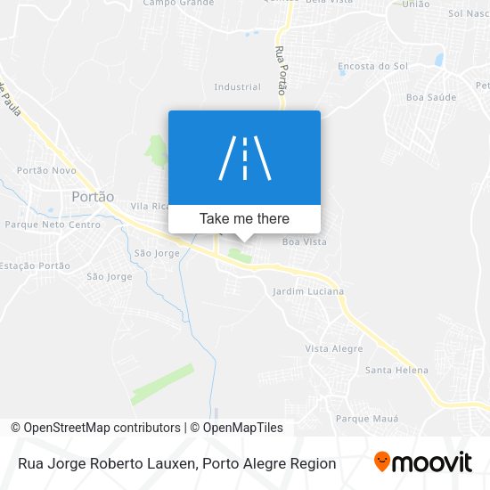 Rua Jorge Roberto Lauxen map