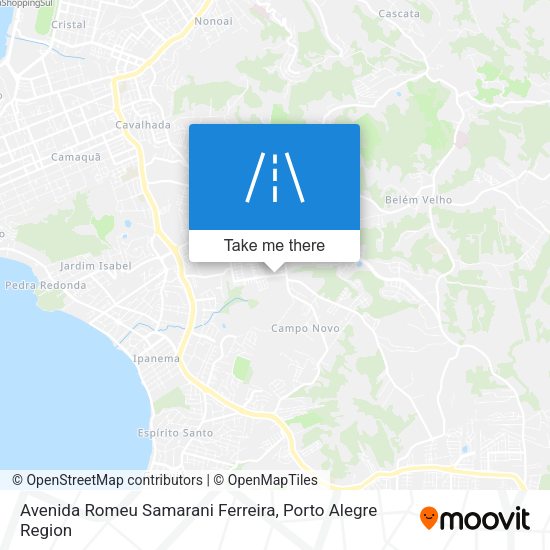 Avenida Romeu Samarani Ferreira map