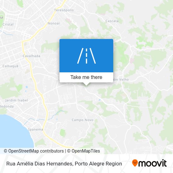 Rua Amélia Dias Hernandes map