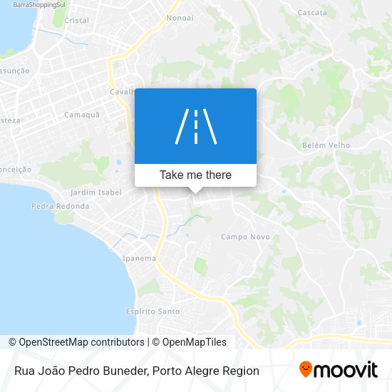 Rua João Pedro Buneder map