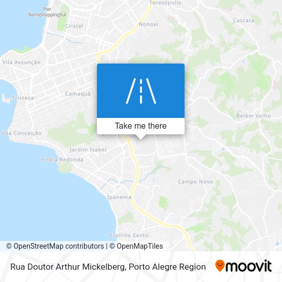 Rua Doutor Arthur Mickelberg map