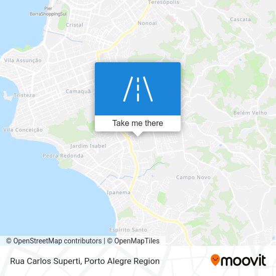Rua Carlos Superti map