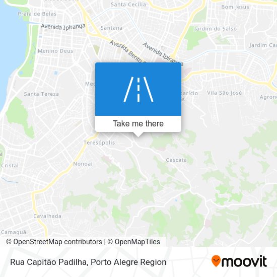 Rua Capitão Padilha map