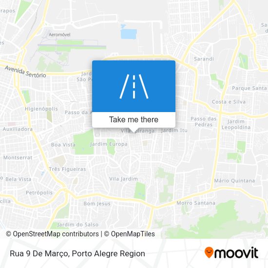 Rua 9 De Março map