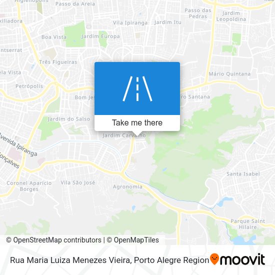 Rua Maria Luiza Menezes Vieira map