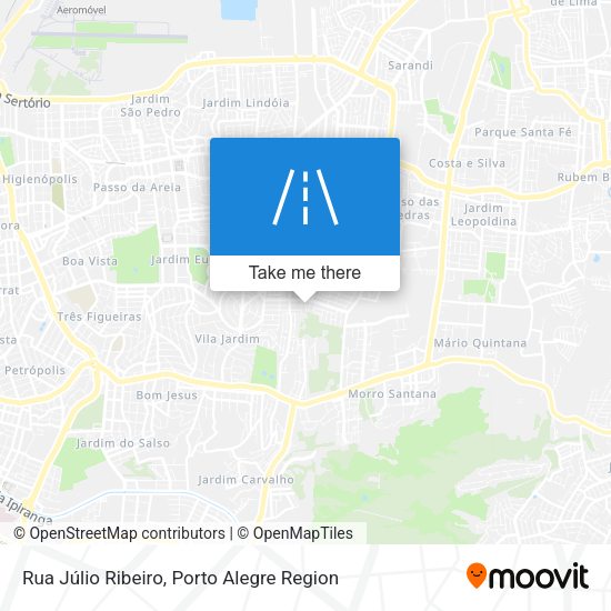 Rua Júlio Ribeiro map