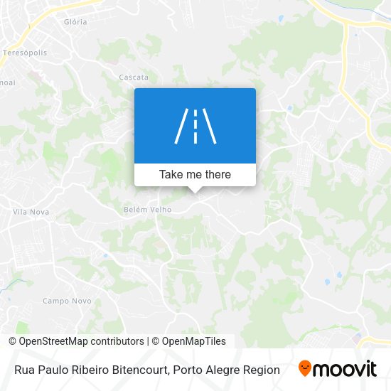 Rua Paulo Ribeiro Bitencourt map