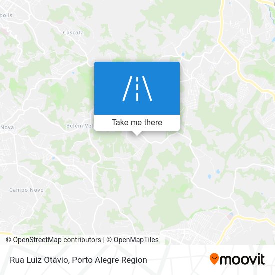 Rua Luiz Otávio map