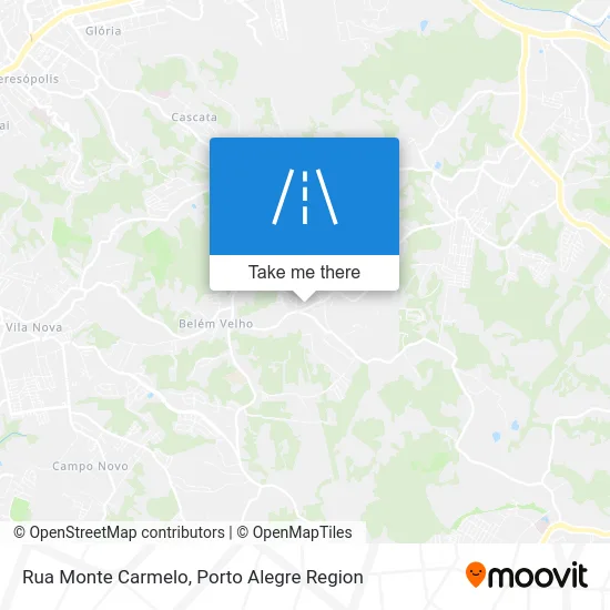 Rua Monte Carmelo map