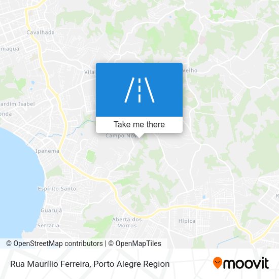 Rua Maurílio Ferreira map