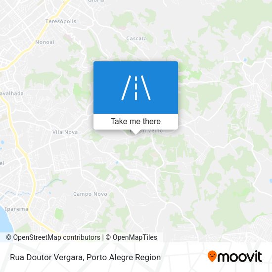 Rua Doutor Vergara map