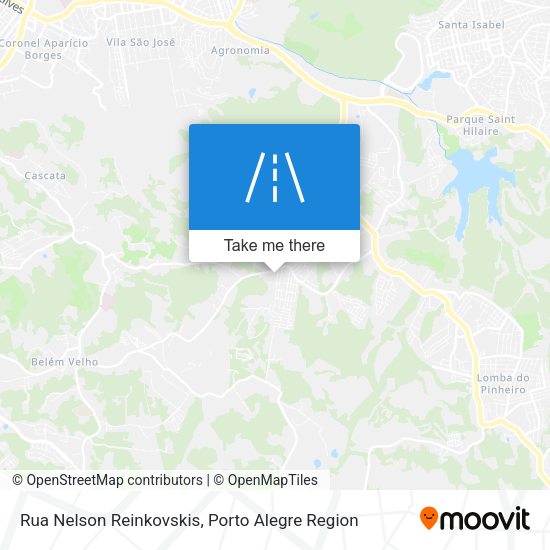 Rua Nelson Reinkovskis map