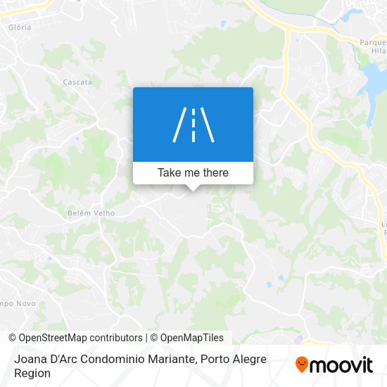 Joana D'Arc Condominio Mariante map