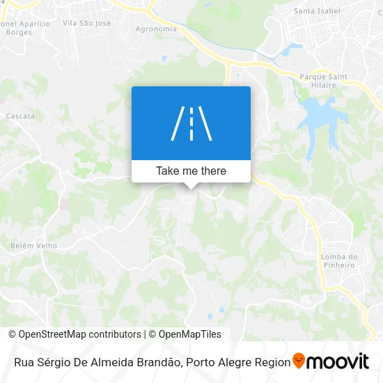 Rua Sérgio De Almeida Brandão map